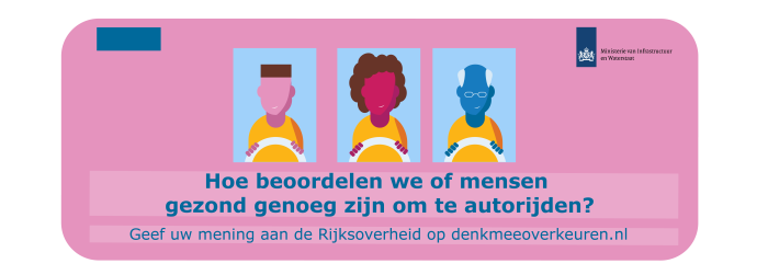 Banner gezondheid rijgeschiktheid