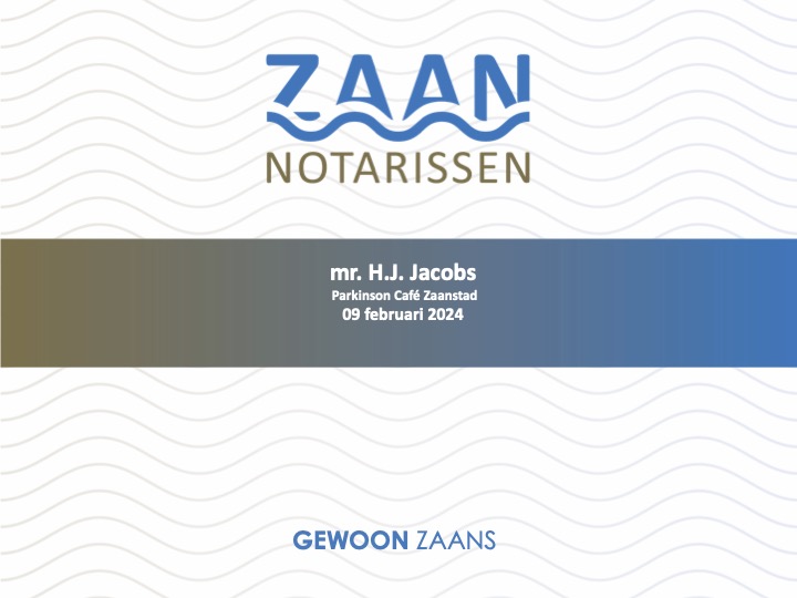 Presentatie Zaannotarissen