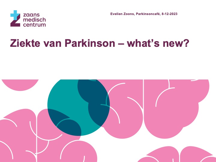 Parkinsoncafe Evelien Zoons - december 2023