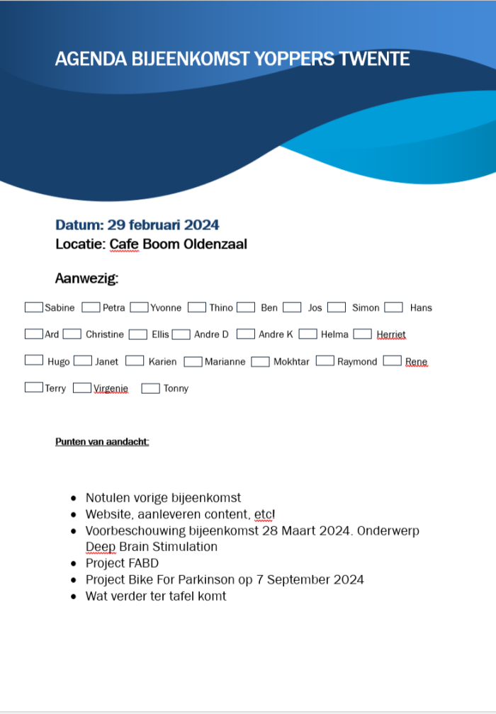 Agenda Bijeenkomst Yoppers TWENTE 1.1docx