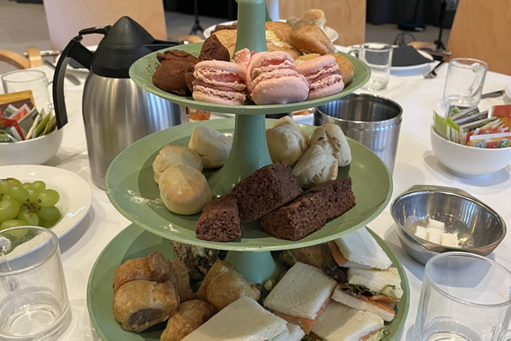 etagere high tea